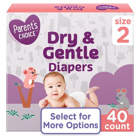 Snug and Secure: Discover the Magic of Parents Choice Diapers Size 2 for Your Little One!