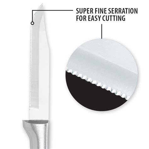 Paring Knife With Metal Handle