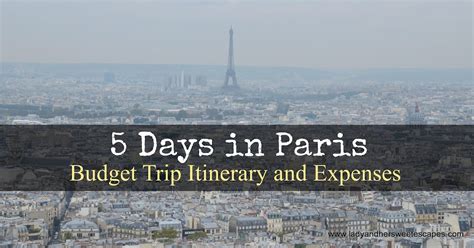 Paris Expenses