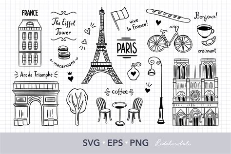 Download Paris Files for Cricut Commercial Use
