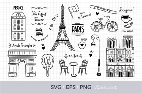 Download Paris Files for Cricut Commercial Use DXF Files