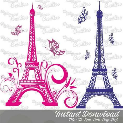 Download Paris Files for Cricut Easy Edite