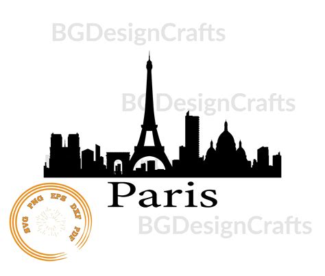 Unleash the Splendor of Paris with Mesmerizing SVG Designs!