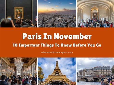 Paris in November