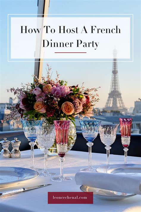 Parisian Dinner setting