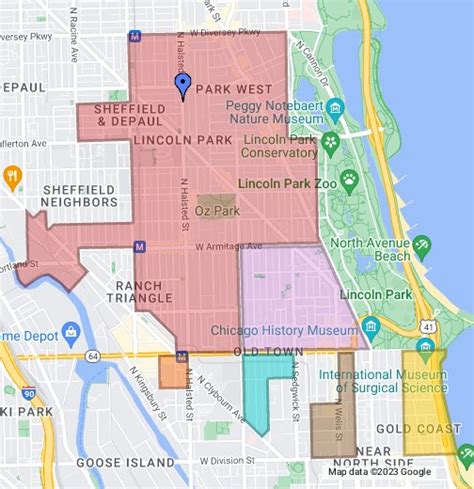Parking Zone Chicago Map