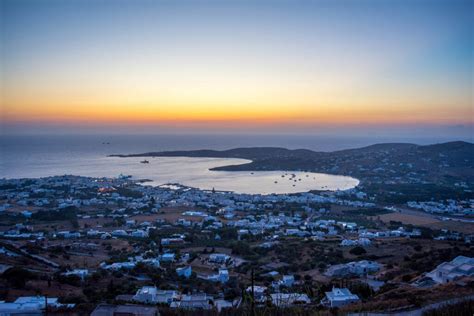 Paros sunset