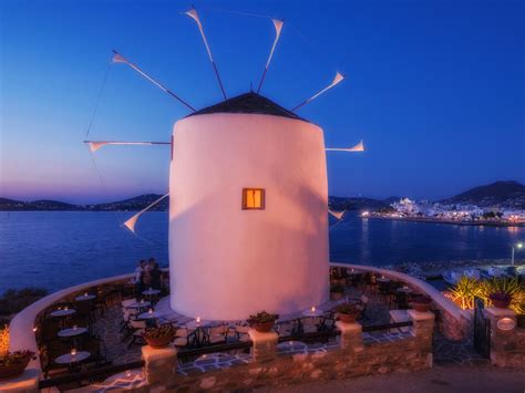 Paros windmills