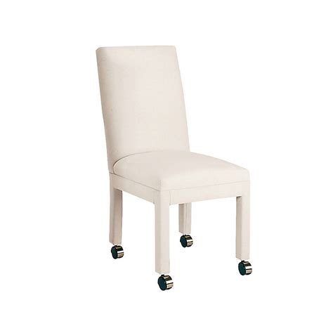 Parsons Chair With Casters