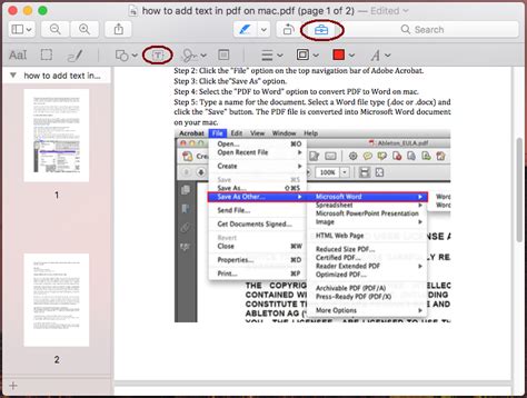 Part 2: How to Edit PDF Text on Mac