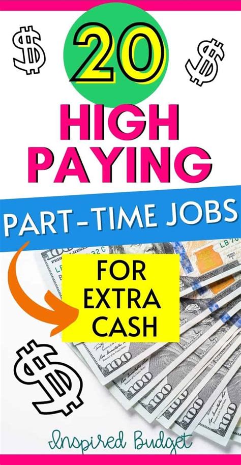 Part Time Cash Paying Jobs