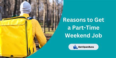 Part-Time and Weekend Options