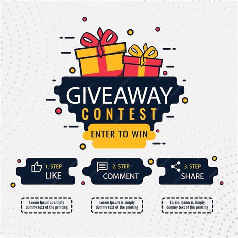 Participating in Giveaways and Contests