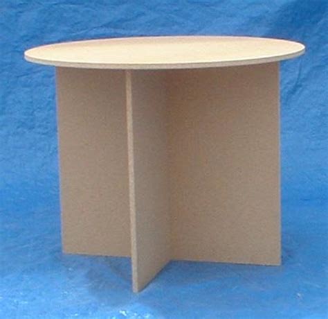 Laminate Top Adjustable Round Activity Table with Particle Board Core