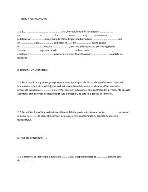Partile Contractante Vehicul