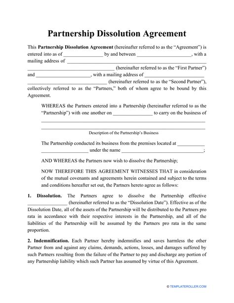 14+ Partnership Termination Letter Templates PDF, DOC