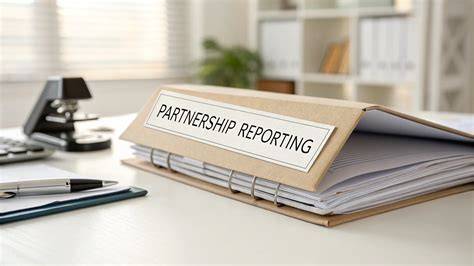 Partnership reporting