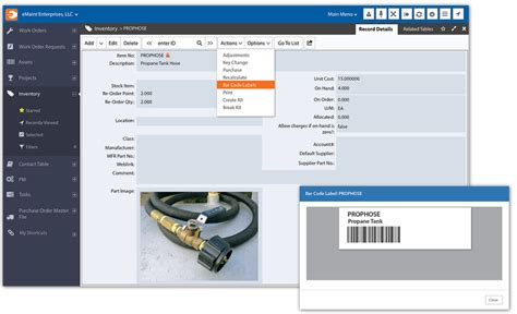 Parts Inventory Management Software