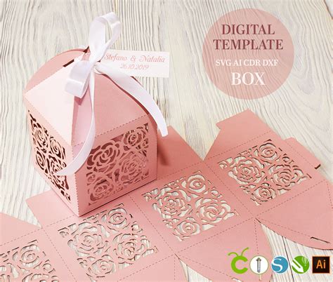 Party Favor Box Template