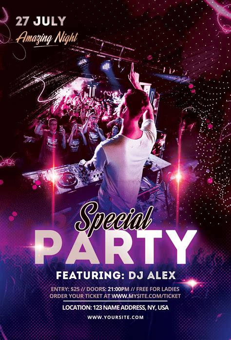 Party Flyers Templates