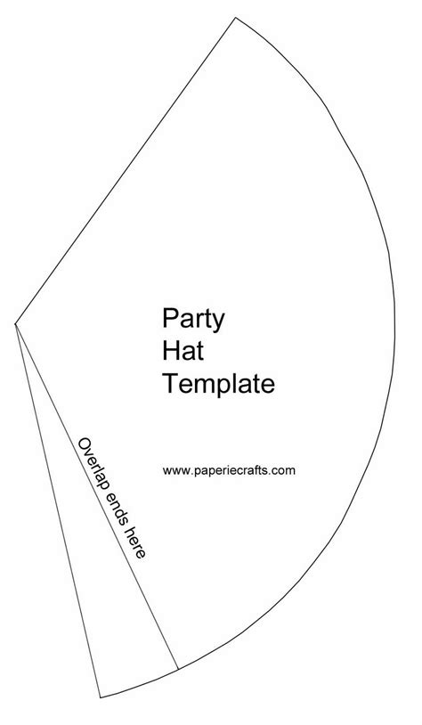 Party Hat Pattern Printable