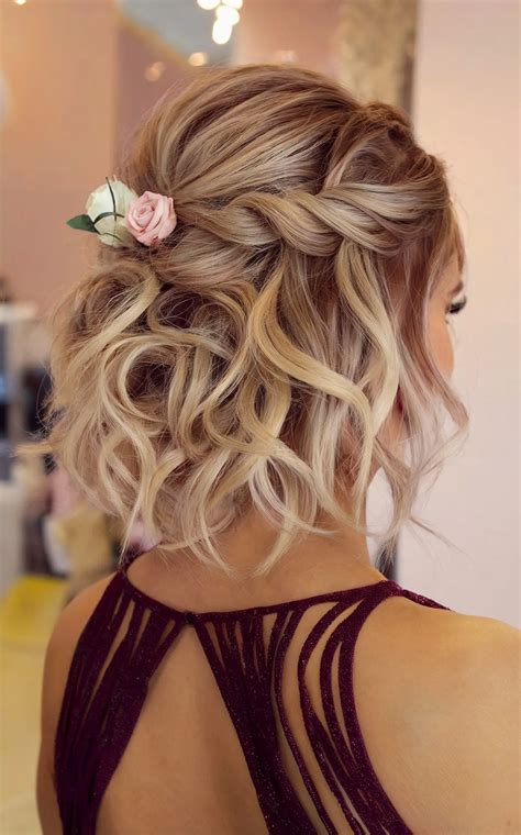 Party Hair Style With Short Hair