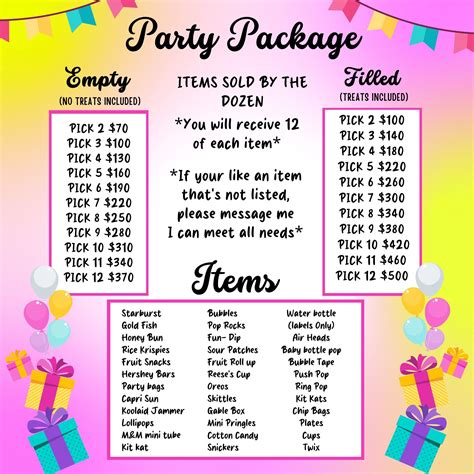 Party Package