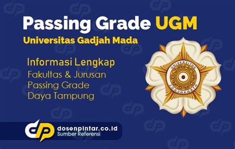 Pasing Grade 2024 Ilmu Komputer UGM Yogyakarta