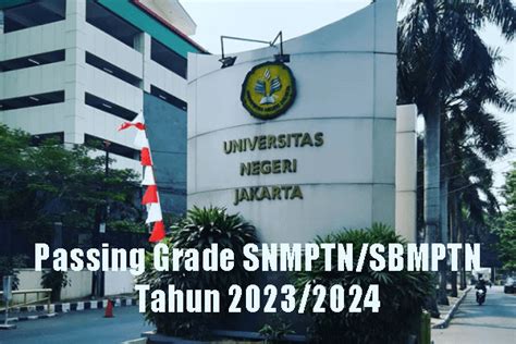 Pasing Grade 2024 Pendidikan Matematika Unj Jakarta
