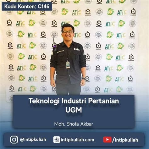 Pasing Grade 2024 Teknologi Industri Pertanian UGM Yogyakarta