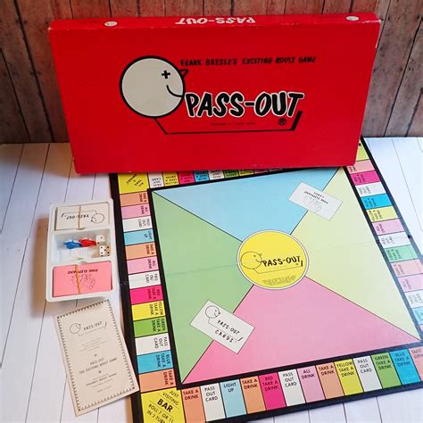 Pass Out Game Board