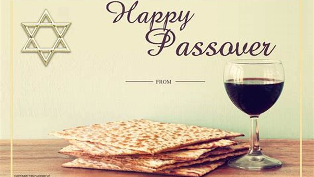 Passover Greetings 2024