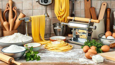 Pasta Making Setup
