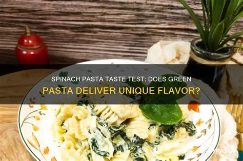 Pasta Taste Test