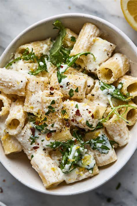 Pasta With Ricotta Recipe - Chefinoz