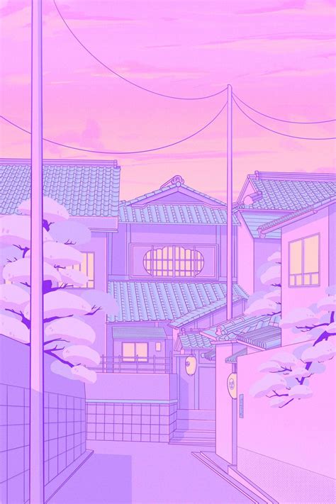 Pastel Anime Background