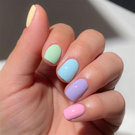 Pastel Easter Nail Colors