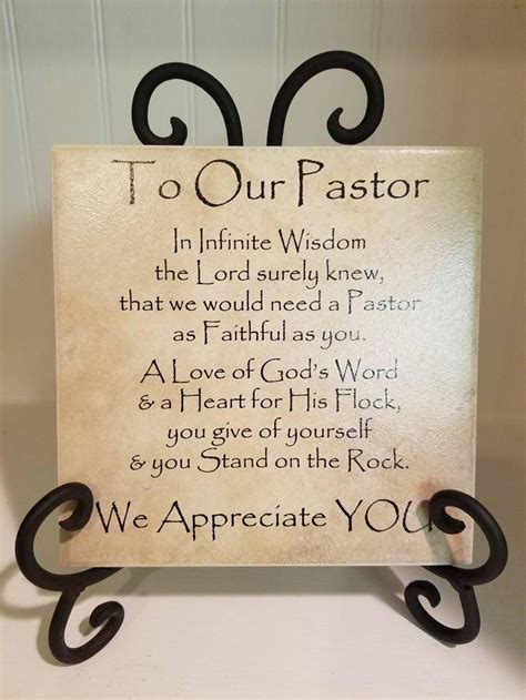 Pastor Appreciation Cards Quotes