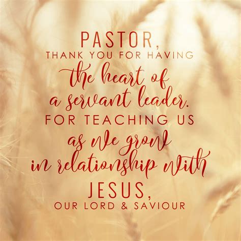 Pastor Appreciation Quotes