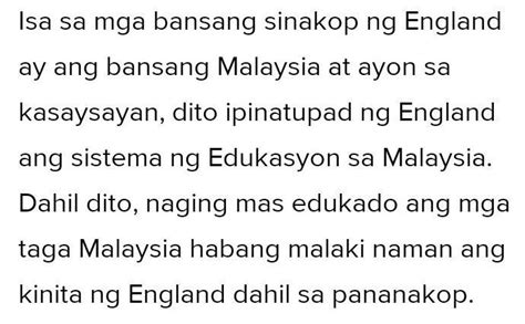 Patakarang Ipinatupad Ng Malaysia