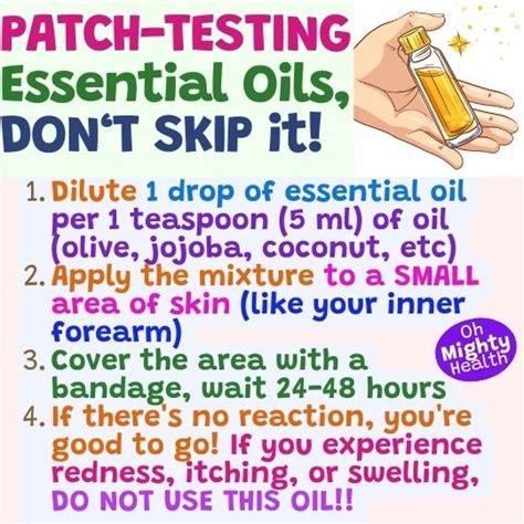Safety First: Dilution, Patch Tests, and Side Effects