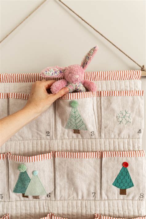 Patchwork Advent Calendar Pattern Free