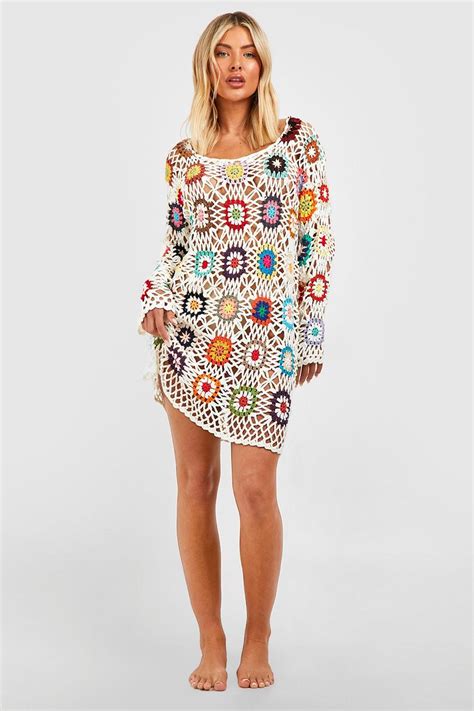 Patchwork Crochet Dress