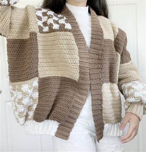 Patchwork Sweater Crochet Pattern