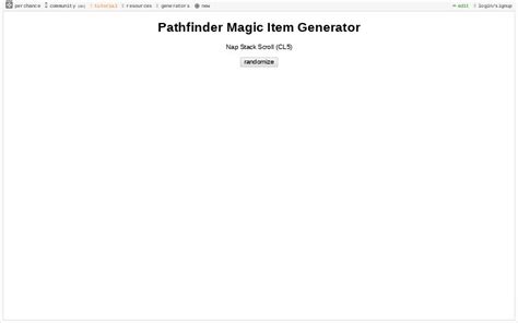 Unleash the Power of Magic Items with our Pathfinder Magic Item Calculator - Simplify Your Gaming Experience!