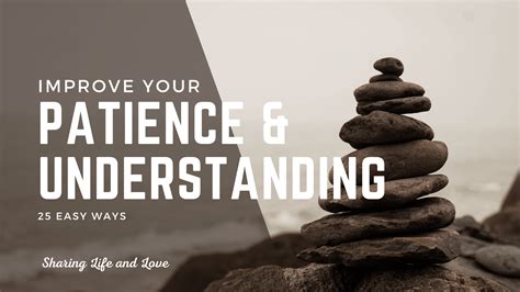 Patience and Understanding Image