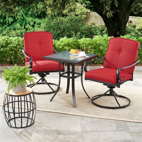 Bistro Set Outdoor Living Patio Furniture Small Space Sets Houzz
