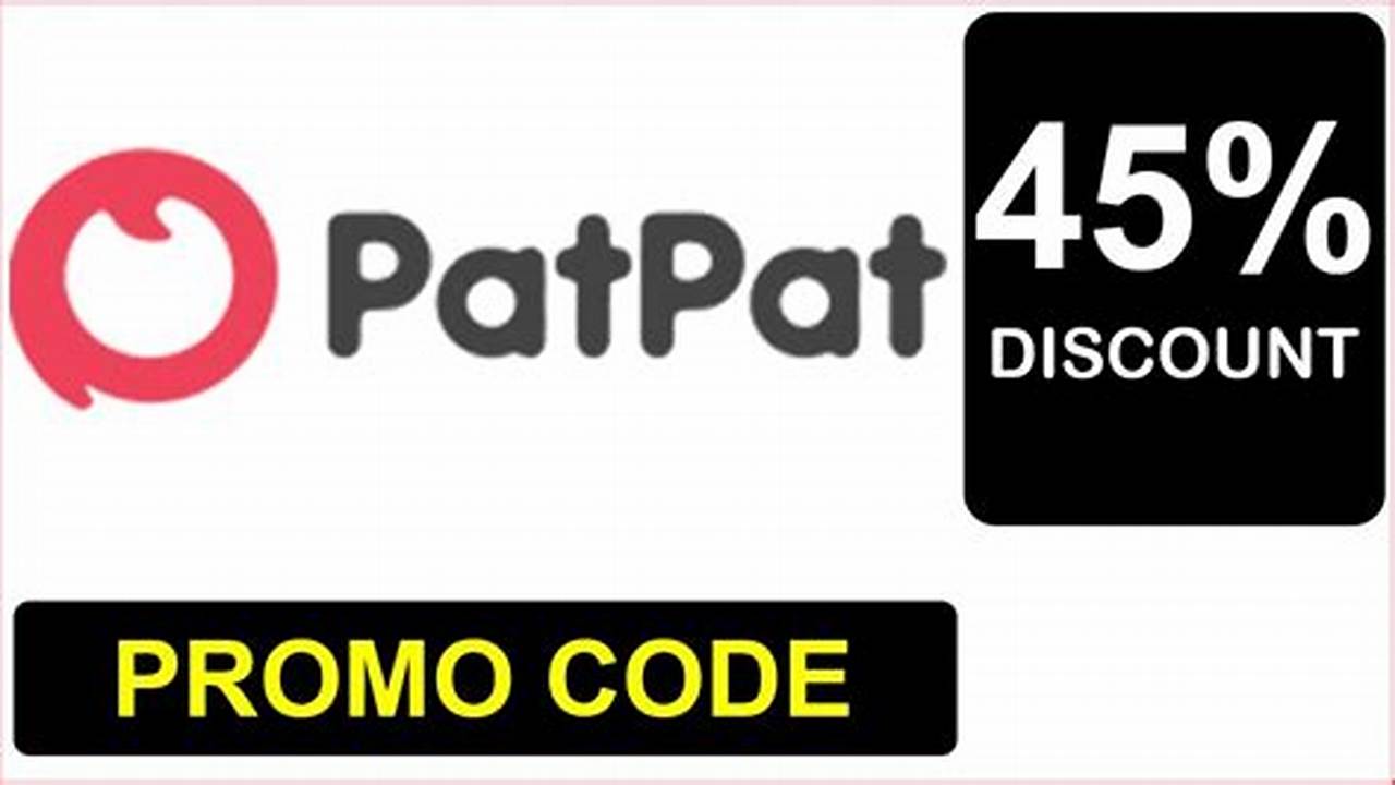 Patpat Promo Code 2024