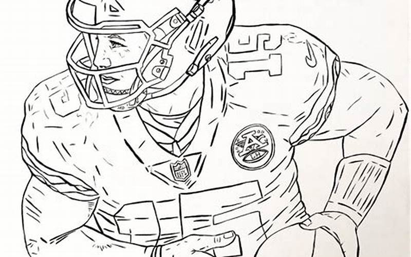 Patrick Mahomes Coloring Page: A Fun Activity for Kids