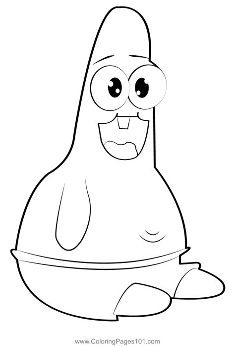 Patrick And Spongebob Coloring Pages